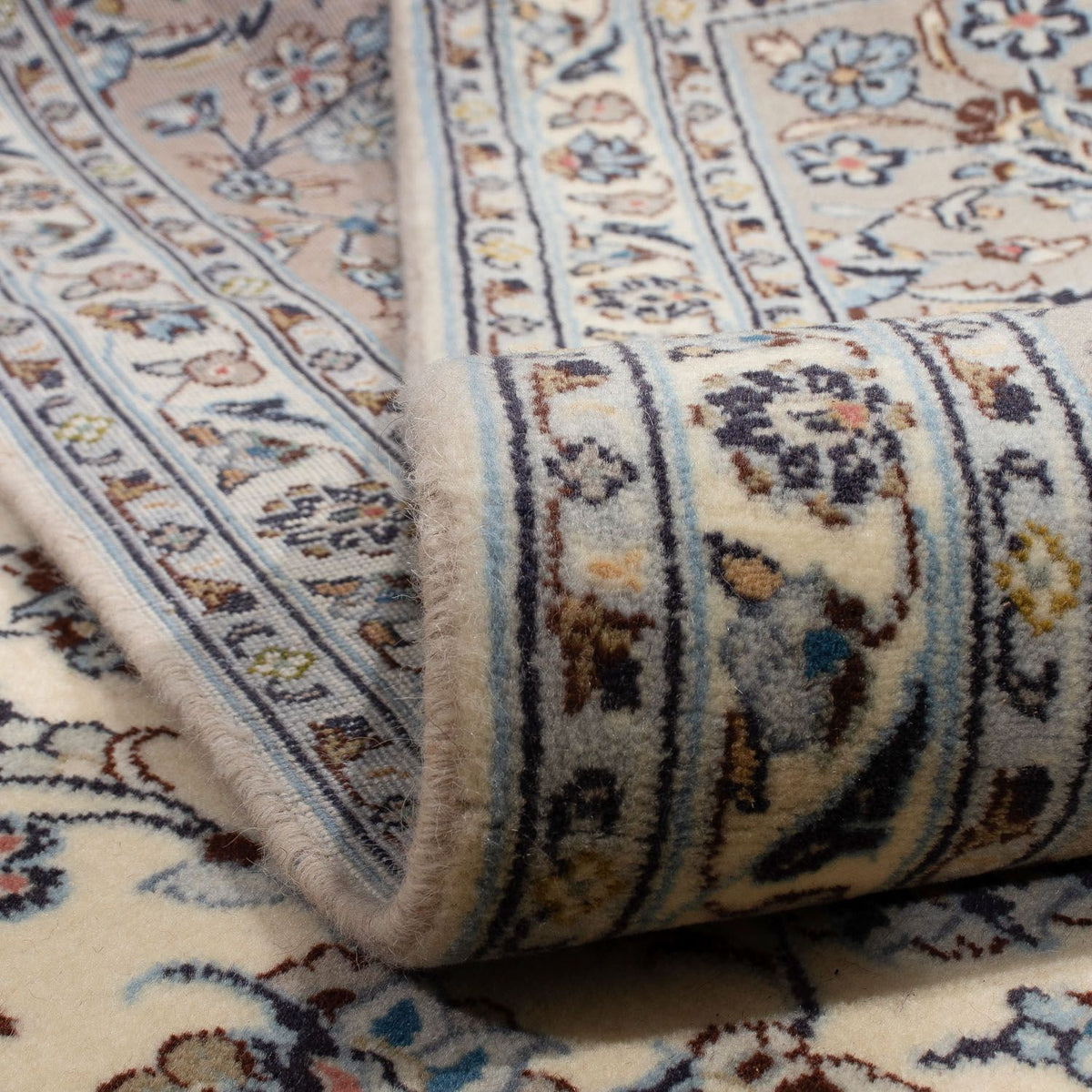 Alfombra persa - Keshan - 352 x 248 cm - beige