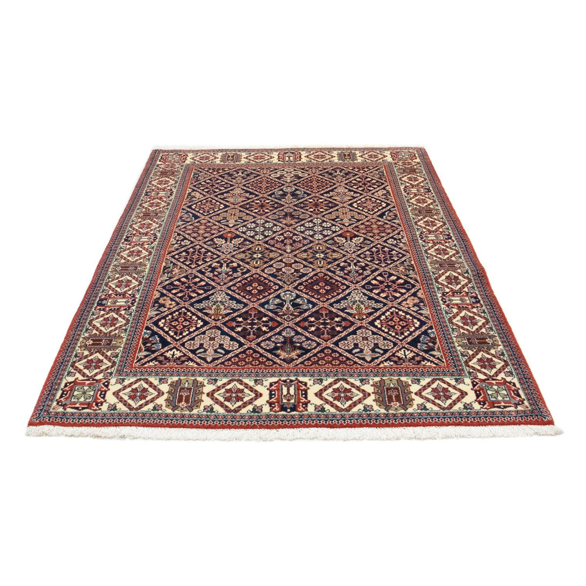 Alfombra persa - Nómada - 200 x 132 cm - azul oscuro