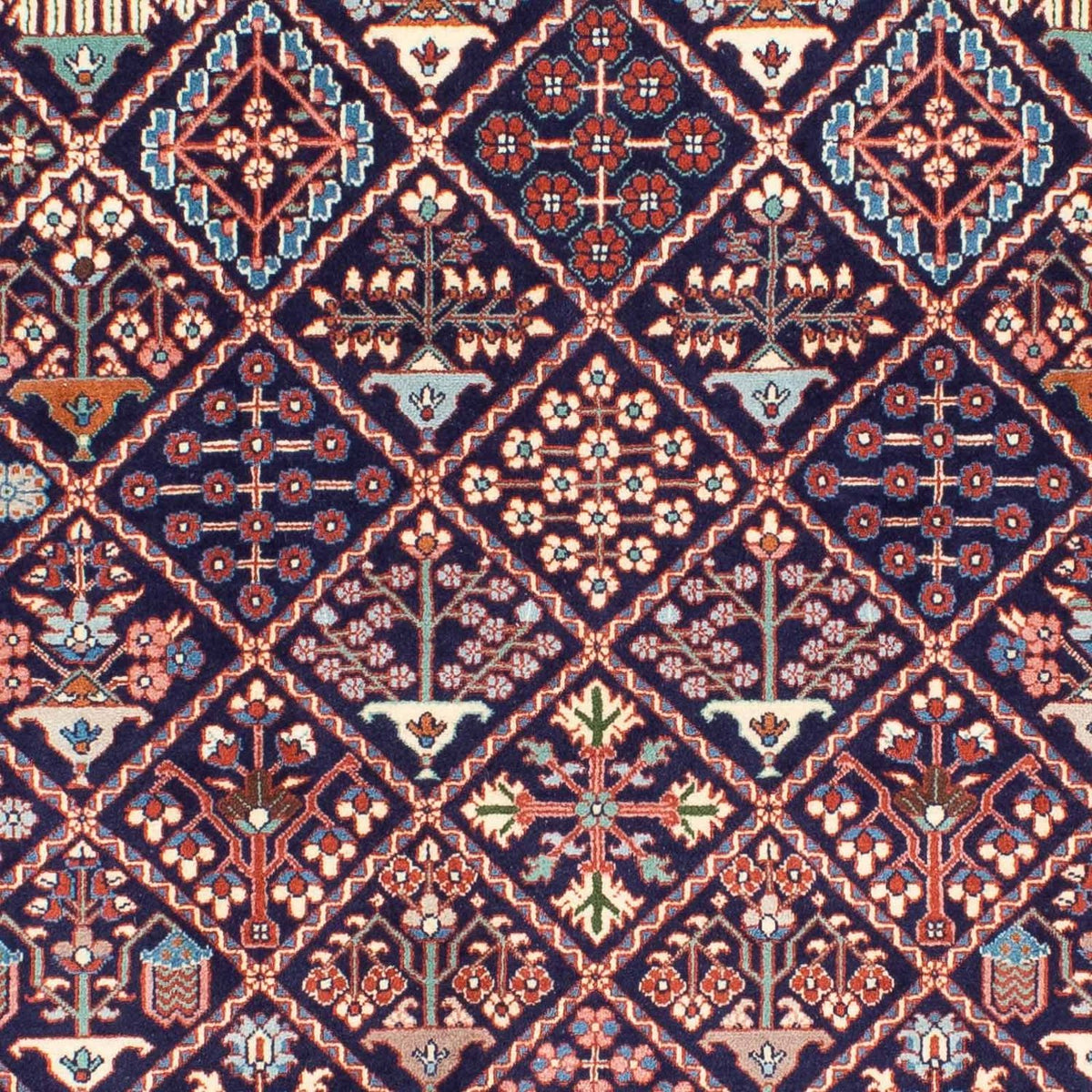 Alfombra persa - Nómada - 254 x 167 cm - multicolor