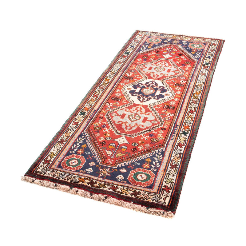 Alfombra de pasillo Alfombra persa - Nómada - 169 x 74 cm - rojo