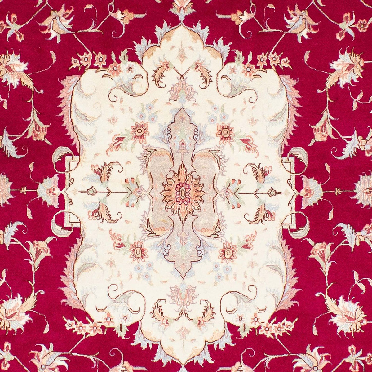 Alfombra Persa - Tabriz - Real - 235 x 164 cm - rojo
