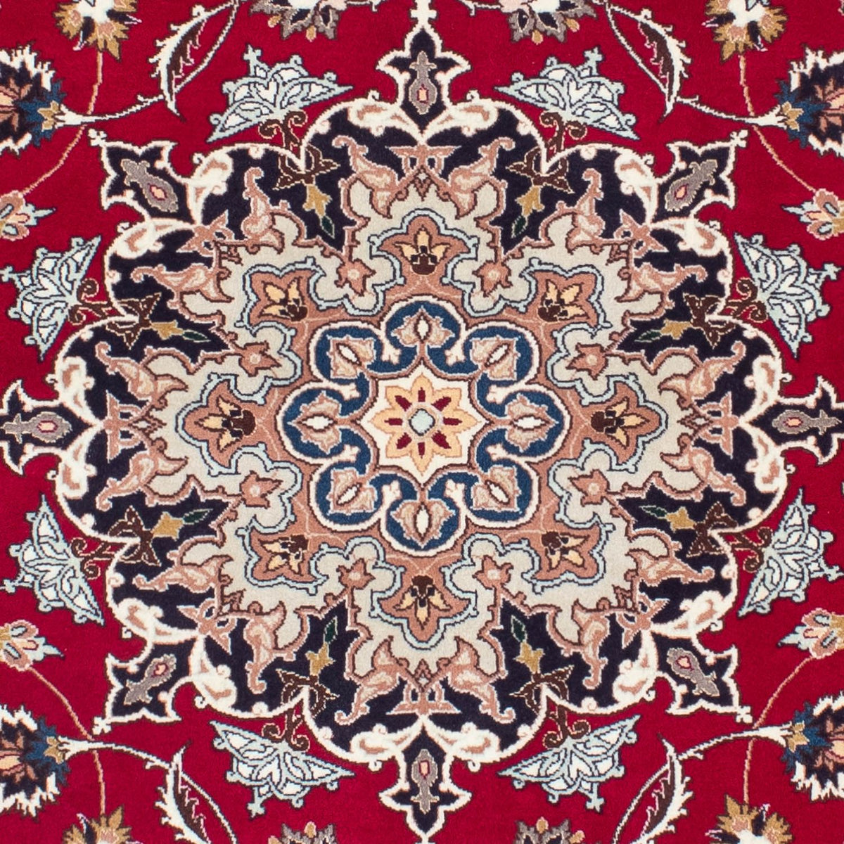 Alfombra Persa - Tabriz - Real - 202 x 152 cm - rojo