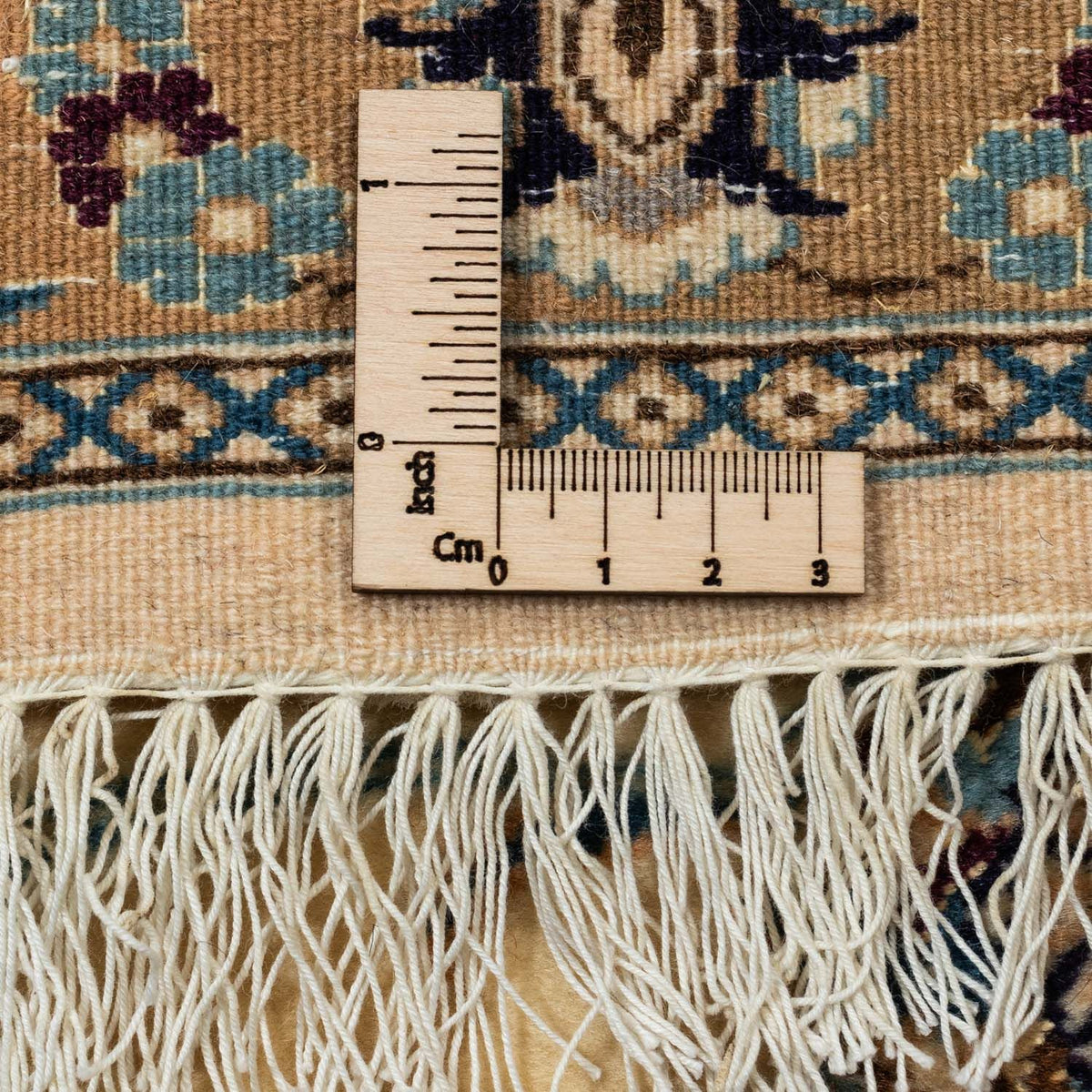 Alfombra Persa - Nain - Prima - 356 x 250 cm - beige oscuro