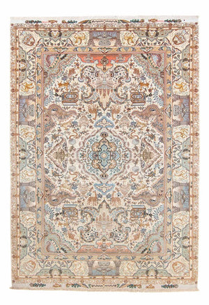 Alfombra Persa - Tabriz - Prima - 306 x 209 cm - beige