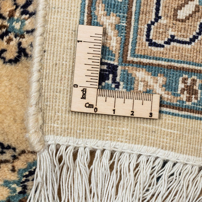 Alfombra Persa - Nain - Real - 358 x 247 cm - beige oscuro