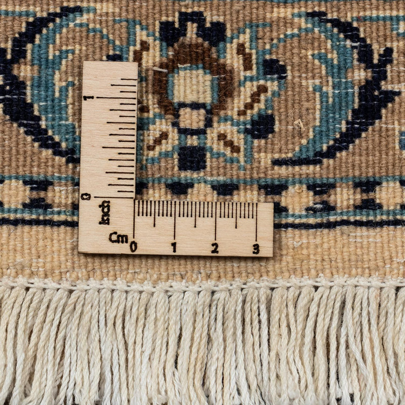 Alfombra Persa - Nain - Real - 353 x 252 cm - beige oscuro