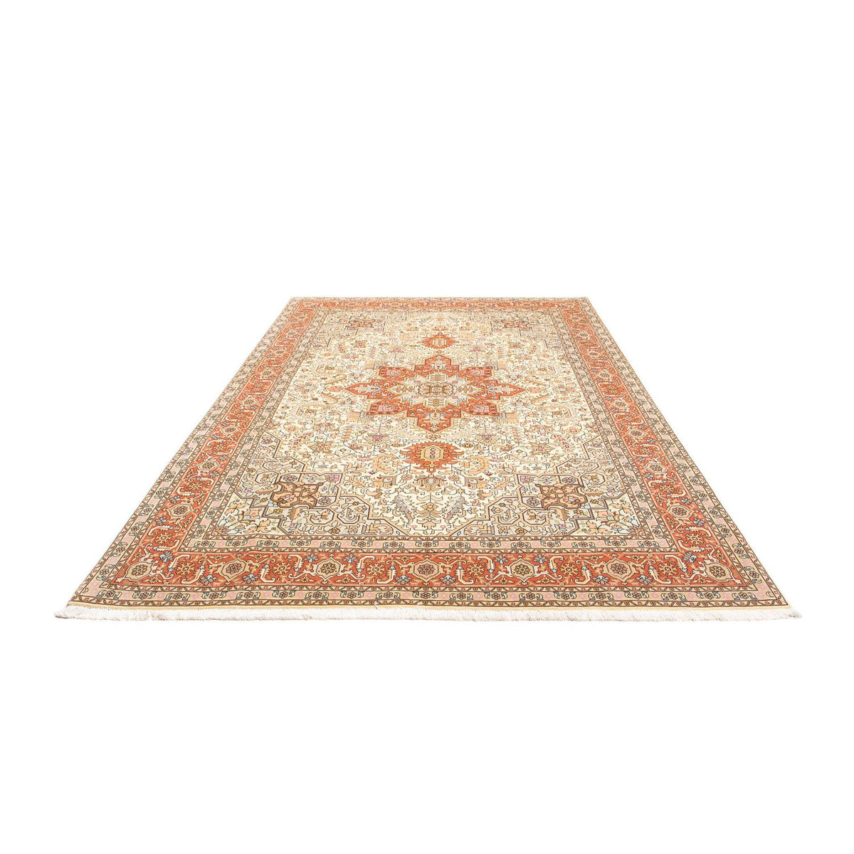 Alfombra Persa - Tabriz - Real - 300 x 204 cm - beige