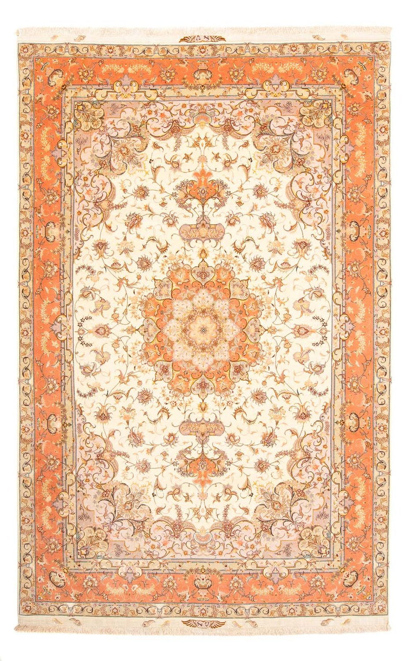 Alfombra persa - Tabriz - 303 x 199 cm - beige