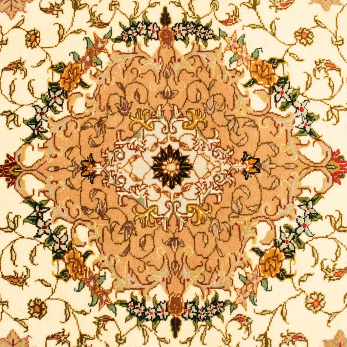Alfombra Persa - Tabriz - Real - 150 x 103 cm - beige