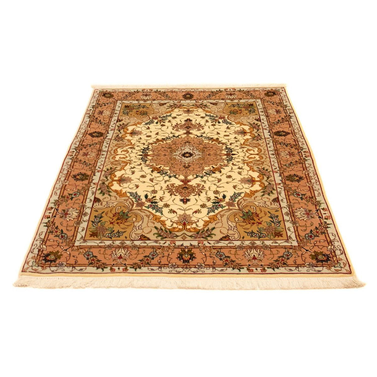 Alfombra Persa - Tabriz - Real - 150 x 103 cm - beige