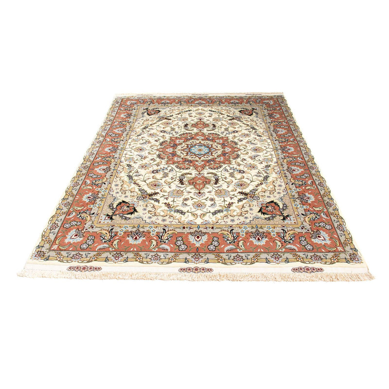 Alfombra persa - Tabriz - 205 x 150 cm - beige