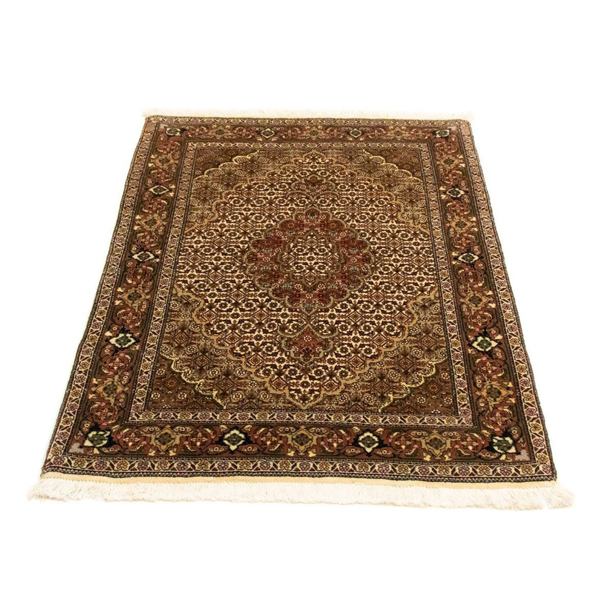 Alfombra Persa - Tabriz - Real - 114 x 79 cm - beige