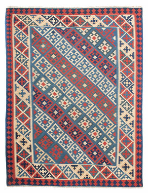 Alfombra Kelim - Oriental - 322 x 252 cm - multicolor