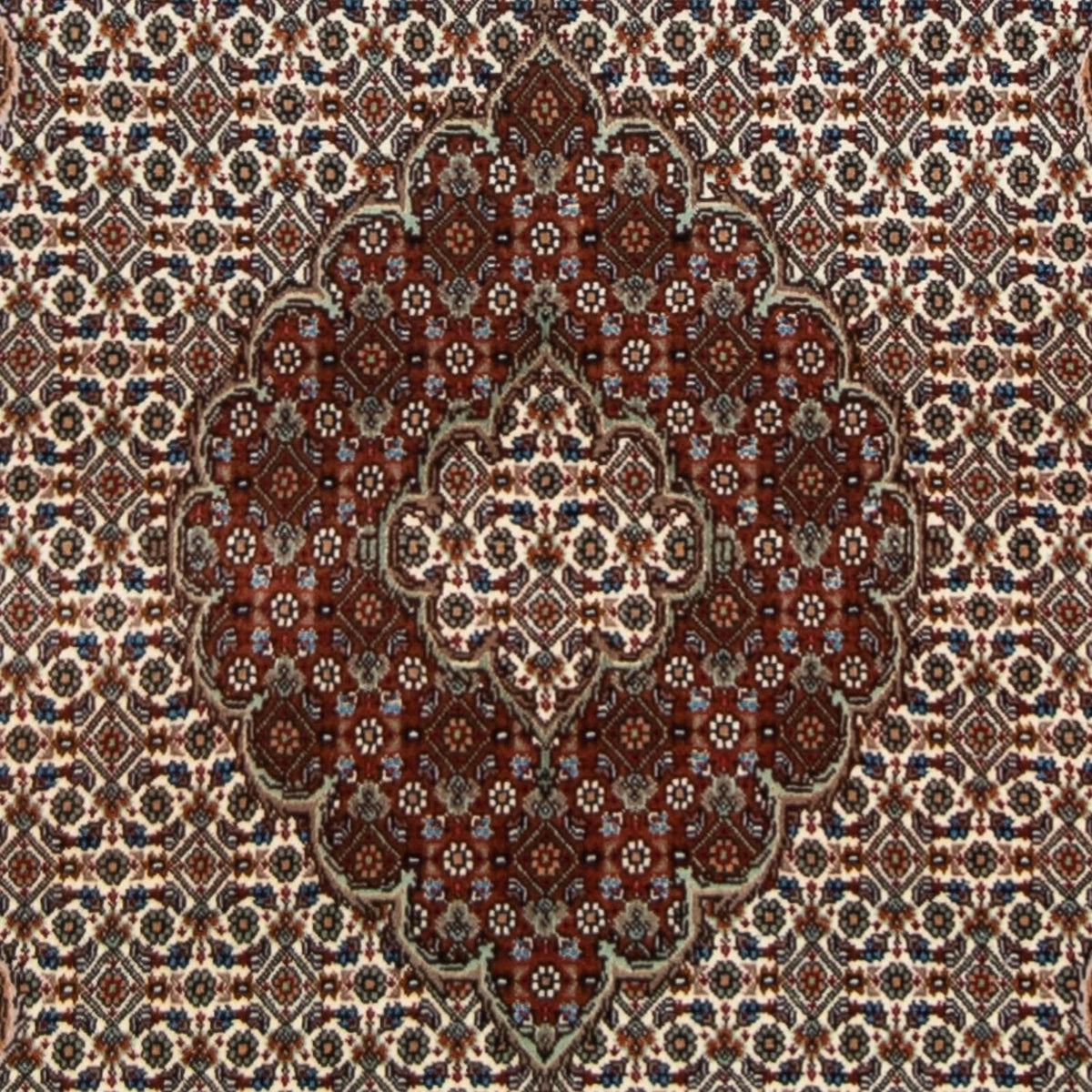 Alfombra Persa - Tabriz - Real - 144 x 100 cm - beige