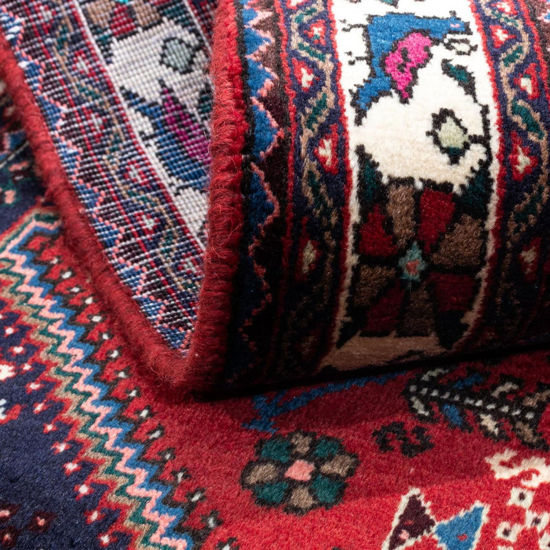 Alfombra persa - Nómada - 154 x 100 cm - azul oscuro