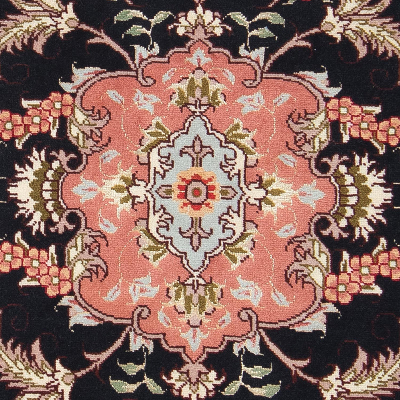 Alfombra Persa - Tabriz - Real - 90 x 60 cm - azul oscuro