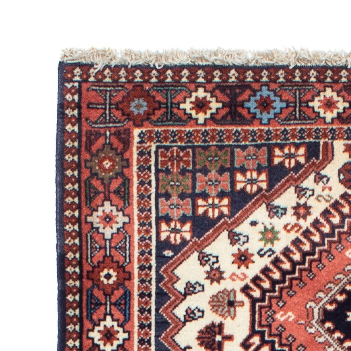 Alfombra de pasillo Alfombra persa - Nómada - 207 x 81 cm - beige