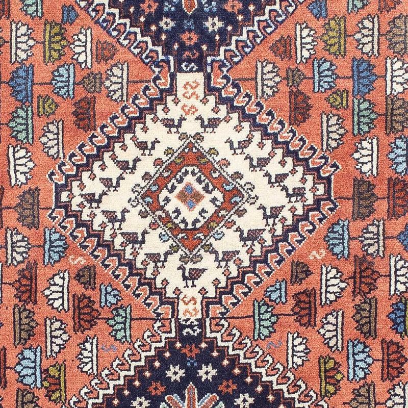 Alfombra persa - Nómada - 160 x 100 cm - azul oscuro