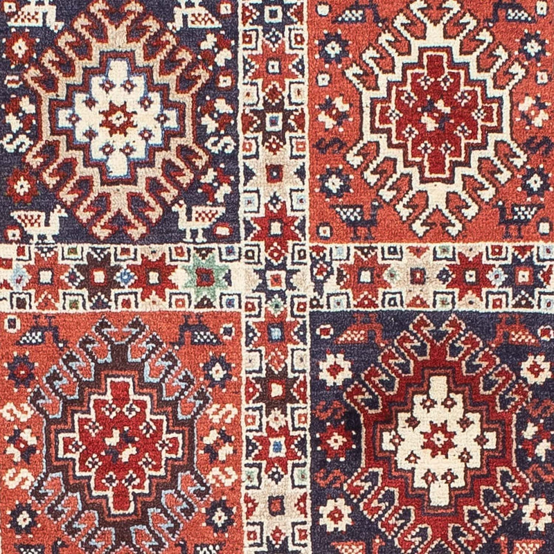Alfombra persa - Nómada - 160 x 103 cm - azul oscuro