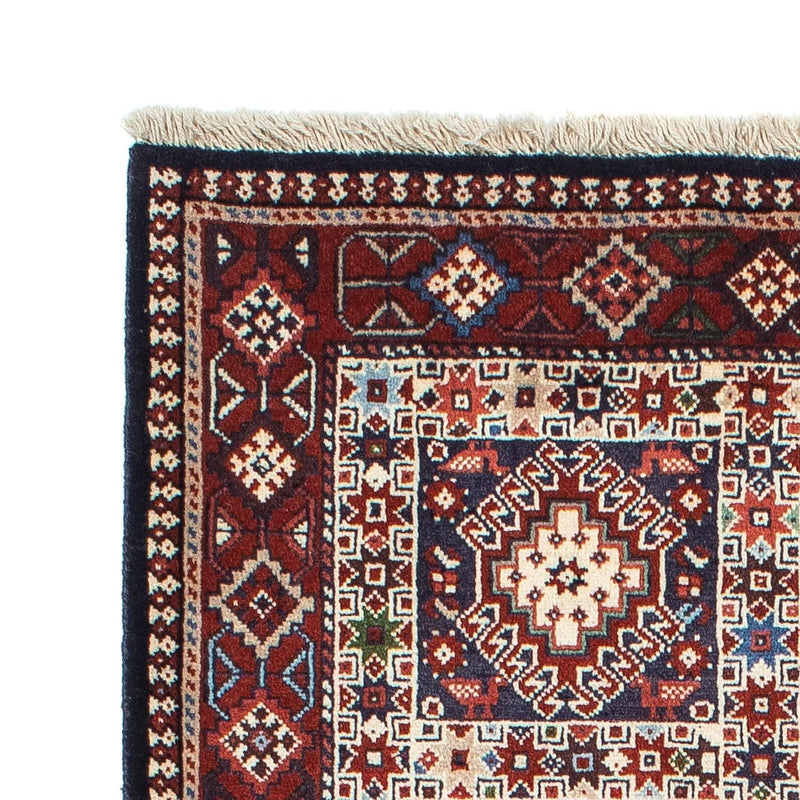 Alfombra persa - Nómada - 160 x 103 cm - azul oscuro