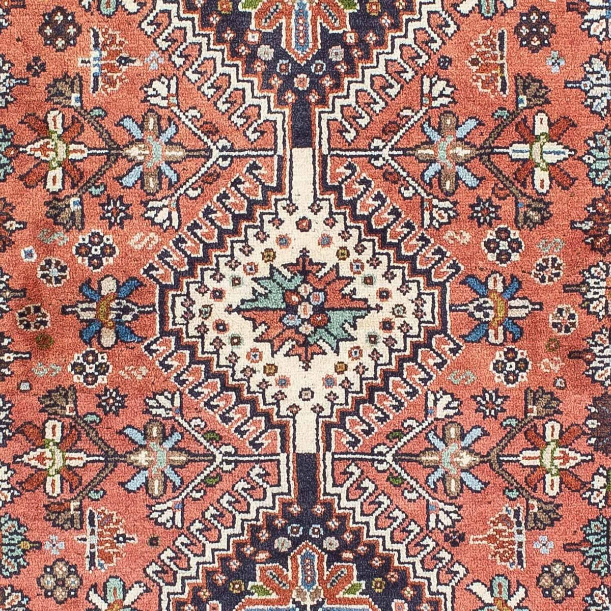 Alfombra persa - Nómada - 150 x 101 cm - azul oscuro