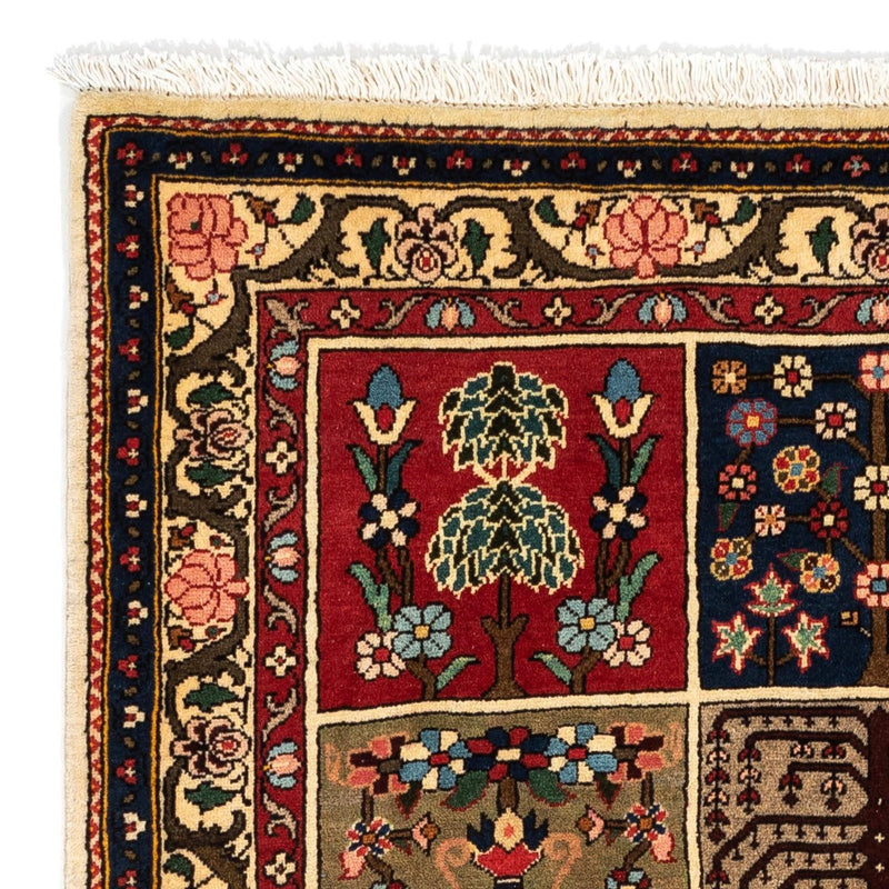 Alfombra persa - Nómada - 153 x 110 cm - multicolor
