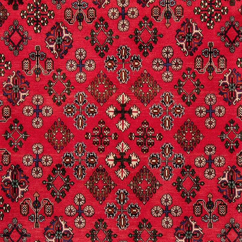 Alfombra persa - Nómada - 330 x 240 cm - rojo oscuro
