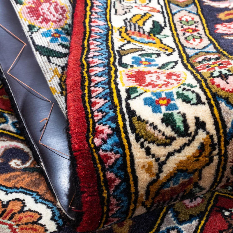 Alfombra persa - Nómada - 148 x 103 cm - rojo oscuro