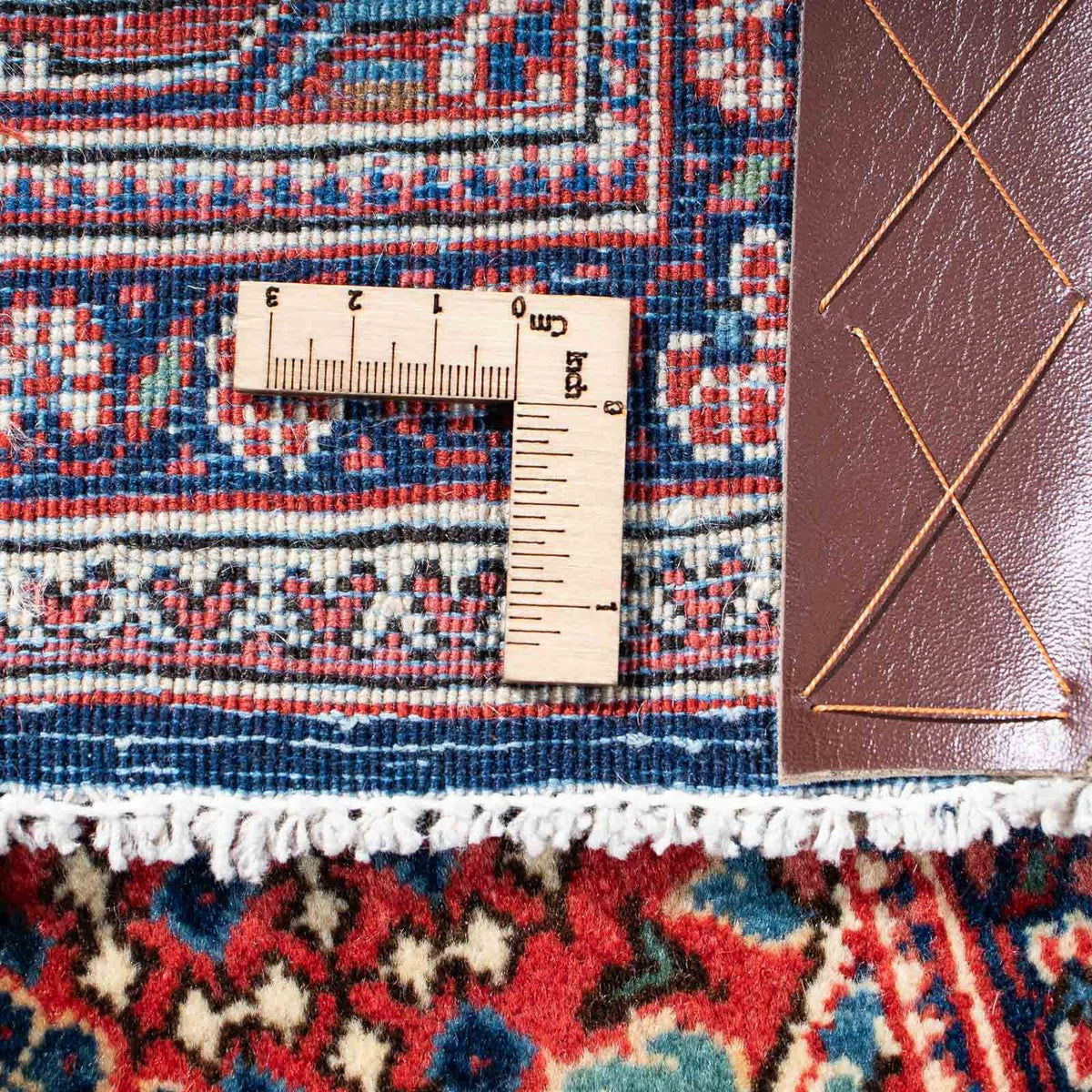Alfombra persa - Keshan - 206 x 132 cm - marrón