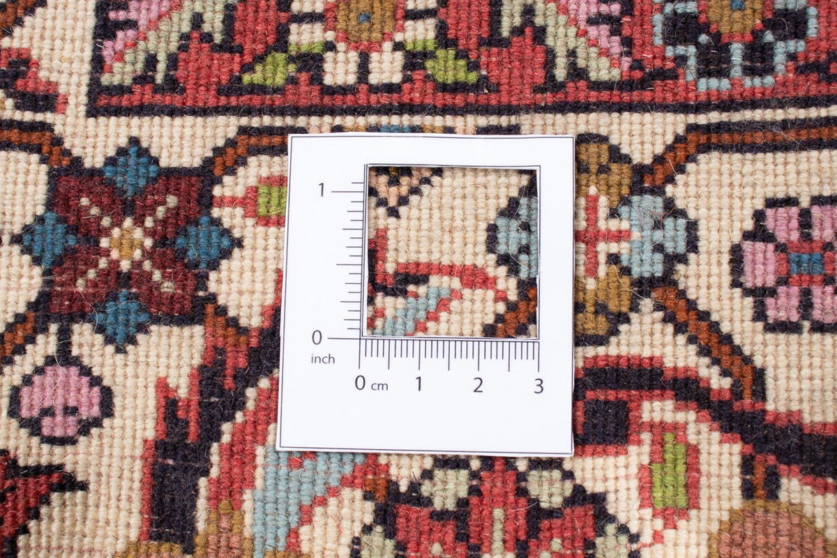 Alfombra persa - Bidjar - 297 x 202 cm - rojo claro