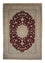 Alfombra persa - Nain - 341 x 248 cm - rojo oscuro
