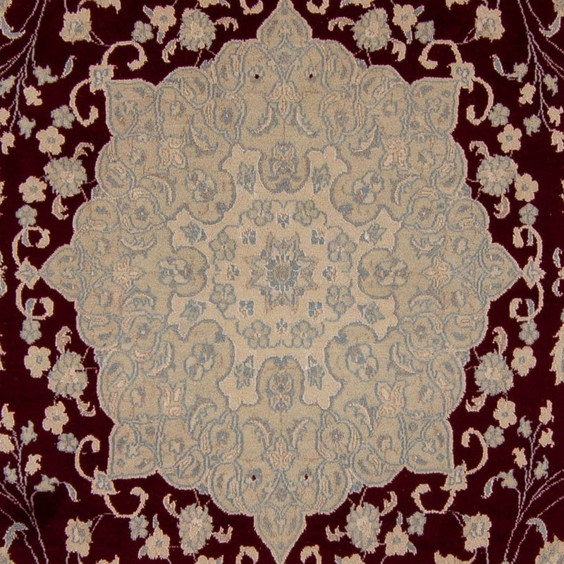 Alfombra persa - Nain - 341 x 248 cm - rojo oscuro