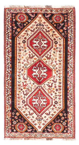 Alfombra persa - Nómada - 160 x 85 cm - beige