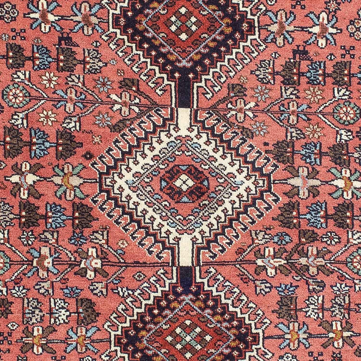 Alfombra persa - Nómada - 148 x 103 cm - azul oscuro