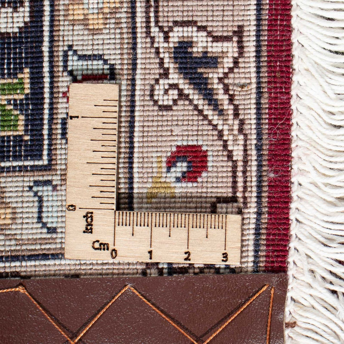 Alfombra Persa - Tabriz - Real - 195 x 153 cm - rojo oscuro