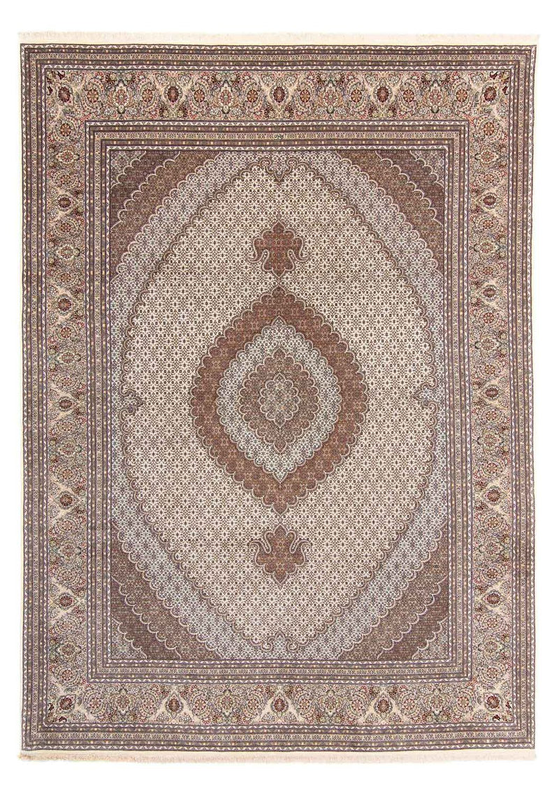 Alfombra persa - Tabriz - 350 x 252 cm - marrón claro