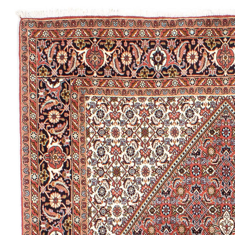 Alfombra persa - Bidjar - 250 x 171 cm - rojo claro