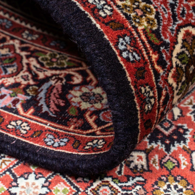 Alfombra persa - Bidjar - 228 x 139 cm - rojo