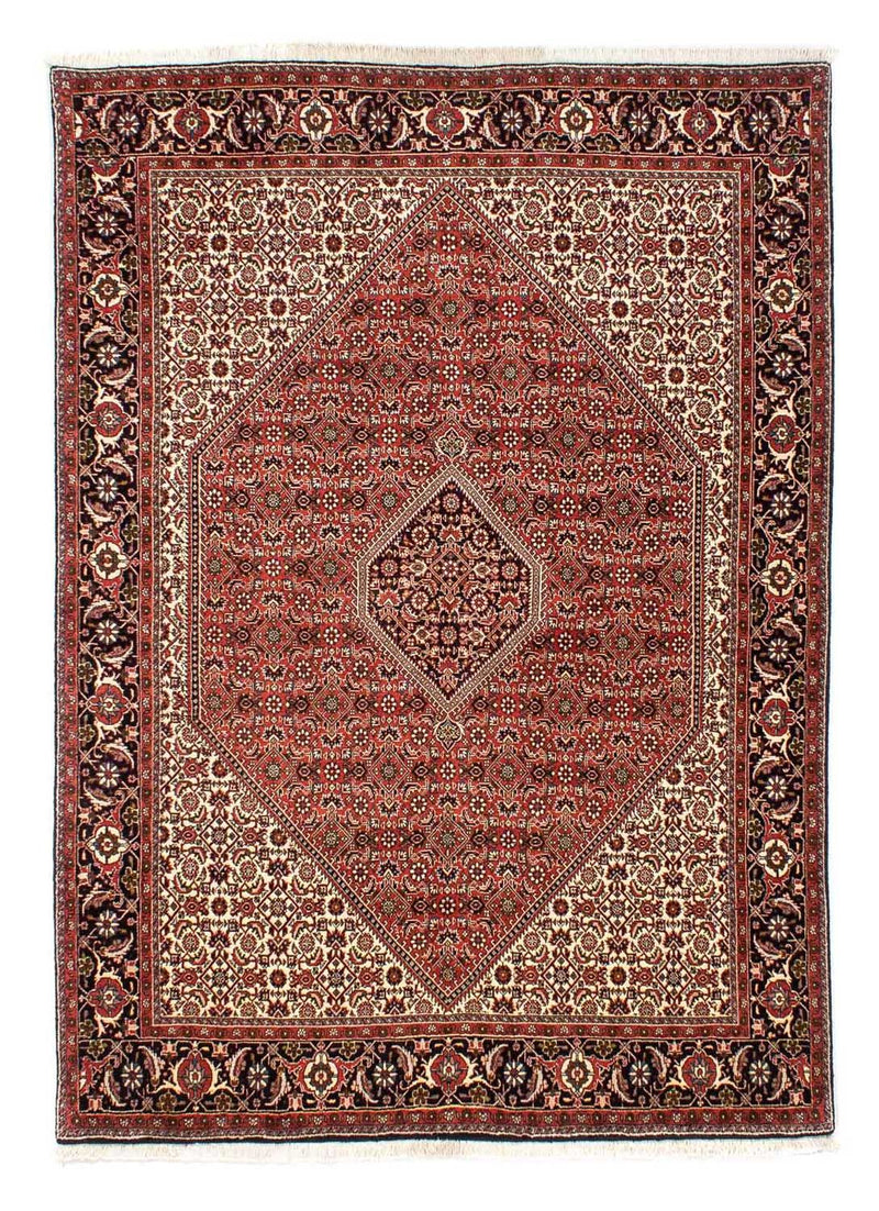 Alfombra persa - Bidjar - 242 x 173 cm - rojo claro