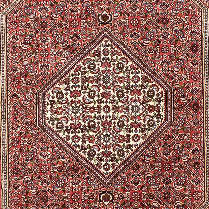 Alfombra persa - Bidjar - 255 x 170 cm - rojo claro