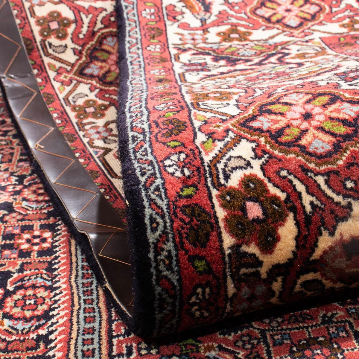 Alfombra persa - Bidjar - 255 x 170 cm - rojo claro