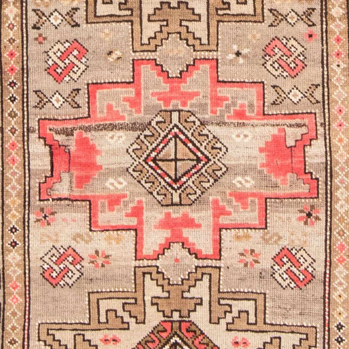 Alfombra persa - Nómada - 162 x 118 cm - beige