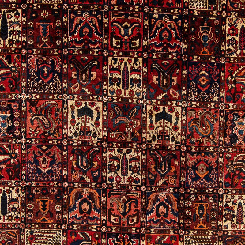 Alfombra persa - Nómada - 374 x 305 cm - multicolor