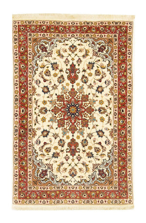 Alfombra Persa - Tabriz - Real - 153 x 100 cm - beige