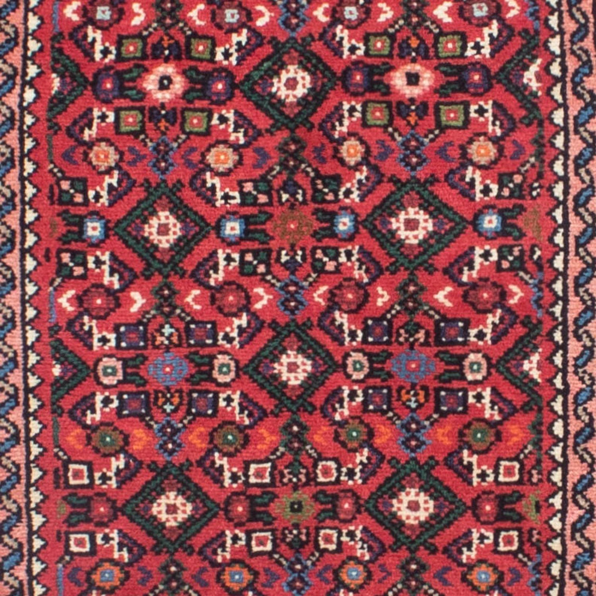 Alfombra de pasillo Alfombra persa - Nómada - 285 x 78 cm - rojo