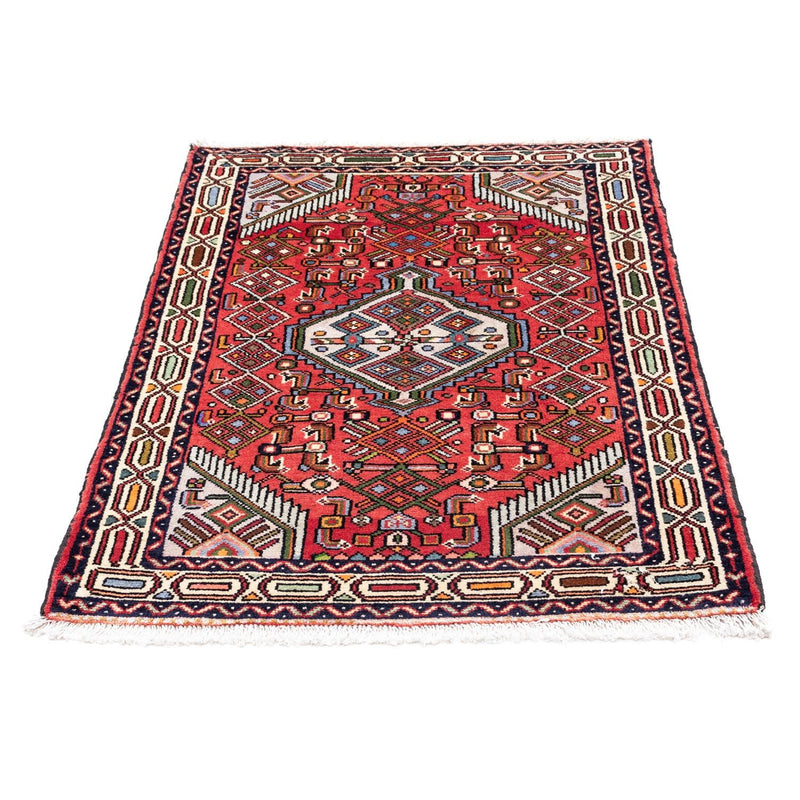 Alfombra persa - Nómada - 125 x 80 cm - rojo