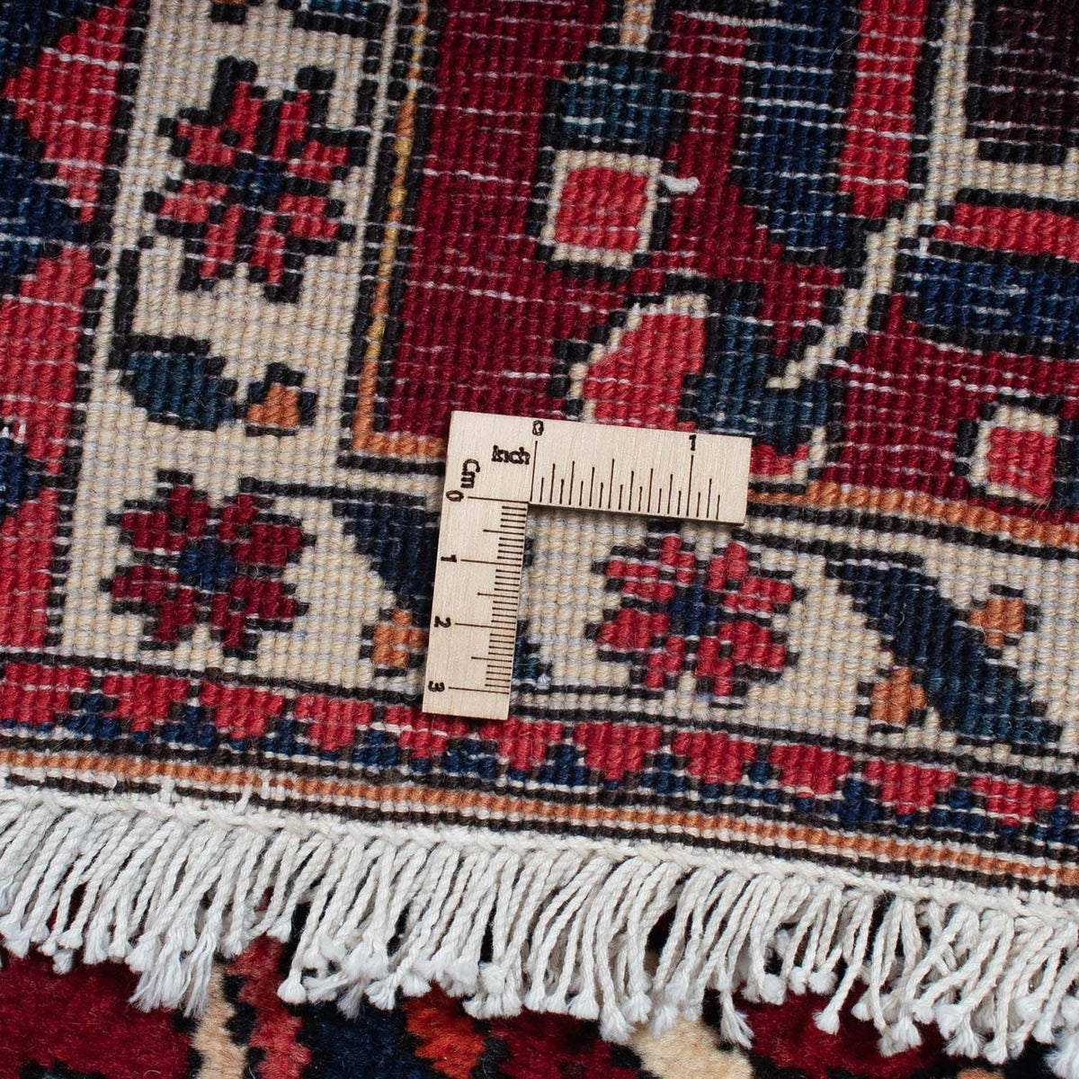 Alfombra persa - Nómada - 322 x 216 cm - rojo oscuro