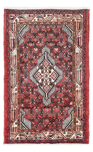 Alfombra persa - Nómada - 125 x 80 cm - rojo