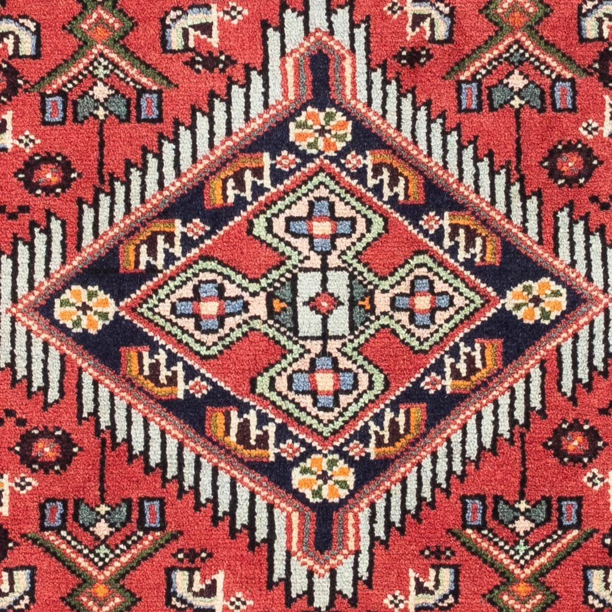 Alfombra persa - Nómada - 125 x 80 cm - rojo