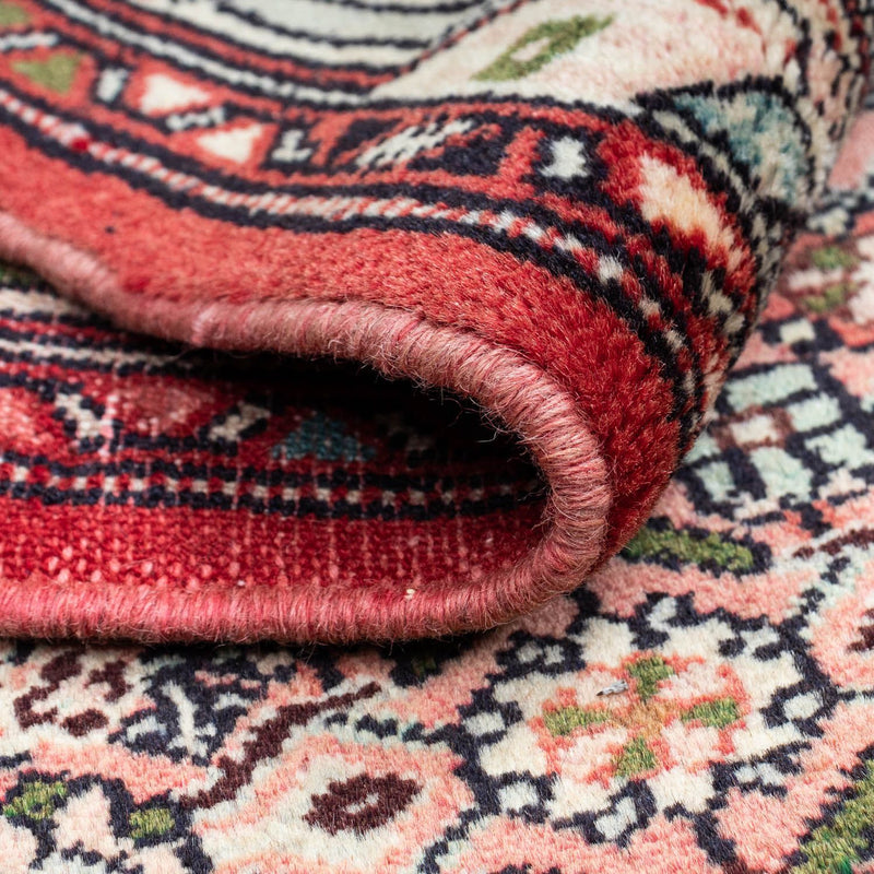 Alfombra persa - Nómada - 125 x 80 cm - rojo claro